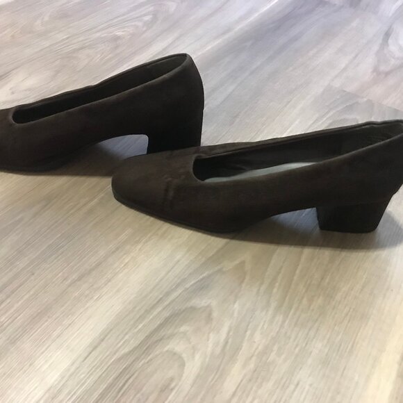 Jessica Ladies Brown Suede Shoes Size 8.5 $5.00 AS AN ADD ON - Picture 3 of 6